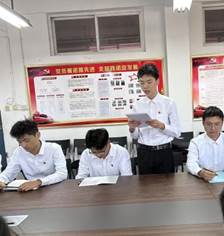 智能制造系团总支召开关于“弘扬雷锋精神，树立文明新风”主题交流会 (1)